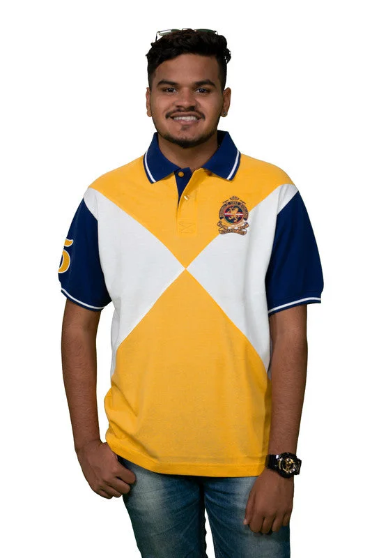 Now Available Colour Block Polo