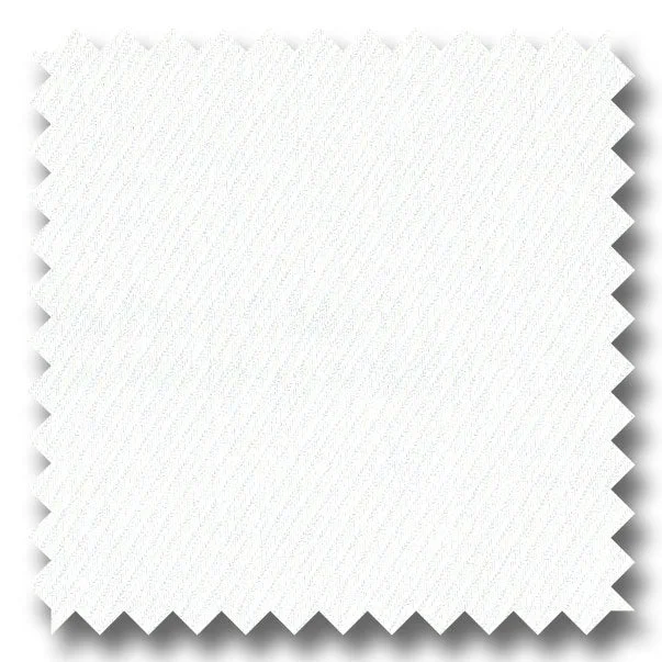 Special Savings White on White Twill Jacquard - Custom Dress Shirt