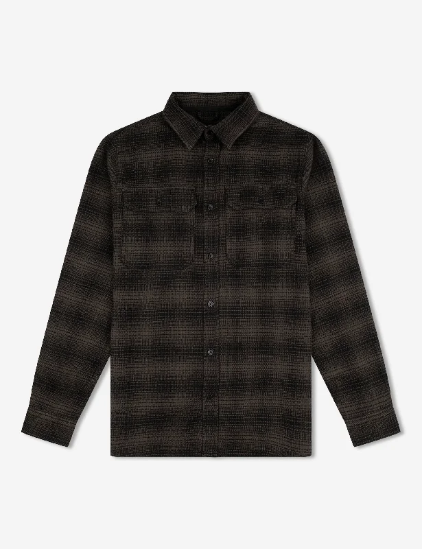 Seasonal Sale Soho Longsleeve Shirt - Brown Check