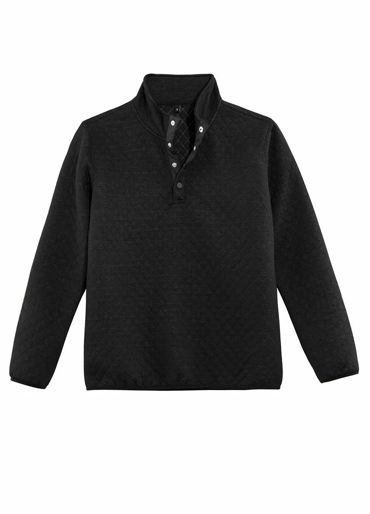 Shop and Save Men's Ultra Soft 1/4 Quilted Fleece Pullover Mountain Outdoor Shirt