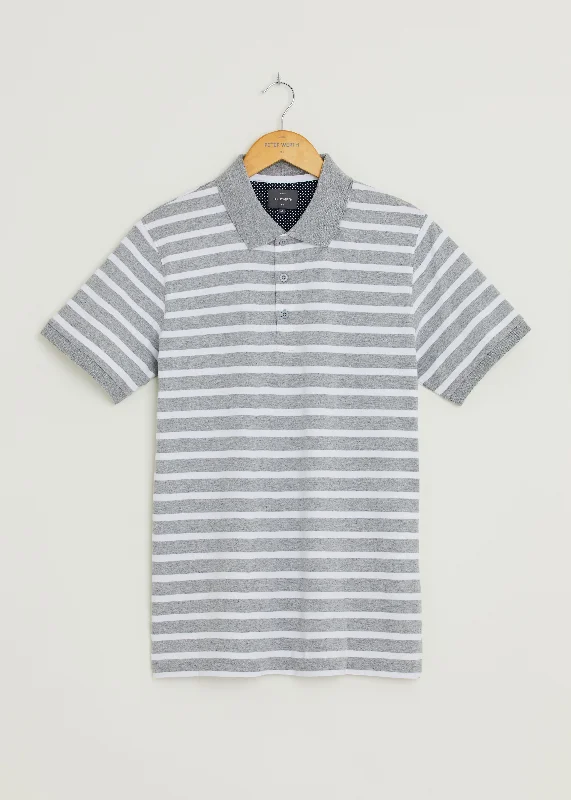 Unbeatable Prices Gresley Polo Shirt - Grey/White