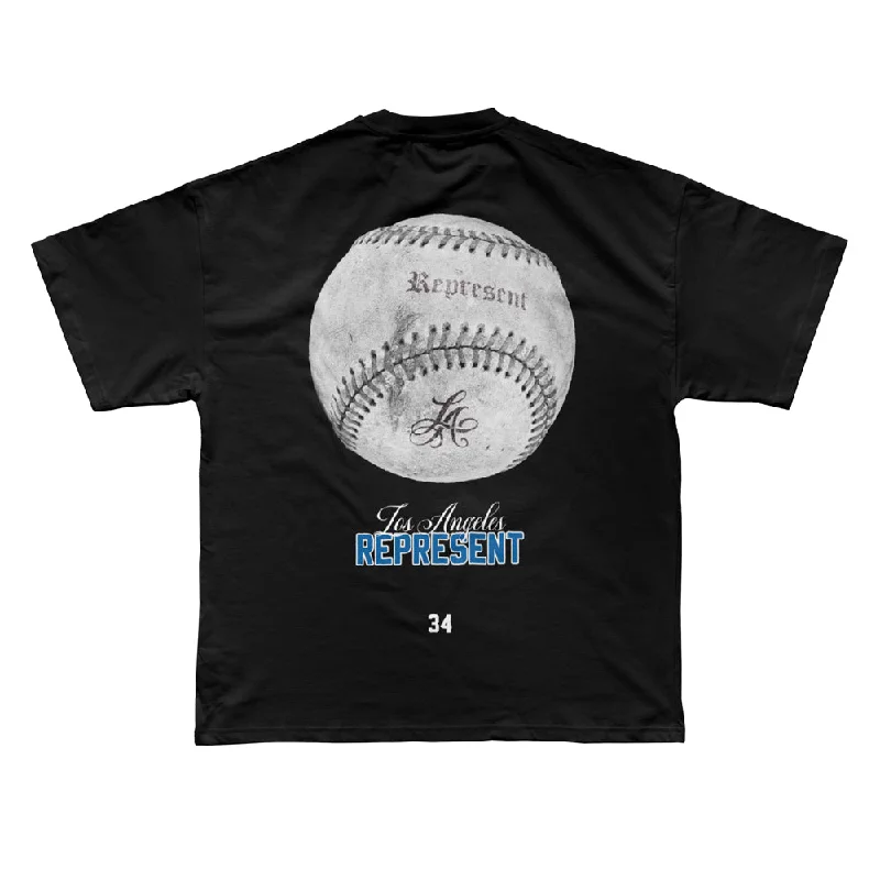 Overstock LA Baseball Premium Heavy Tee [BLACK] LA CHAMPIONS