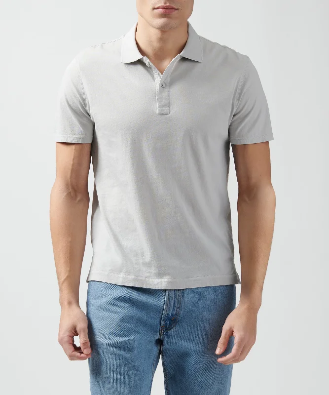 Unmissable Offer Classic Jersey Polo - Grey