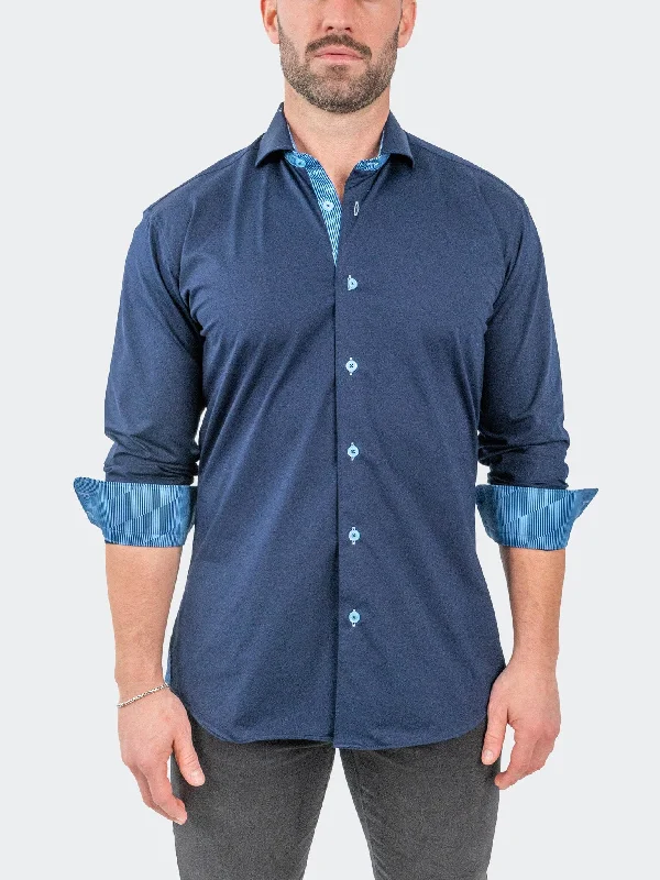 Don't Delay Einstein StretchSolidOptical Navy