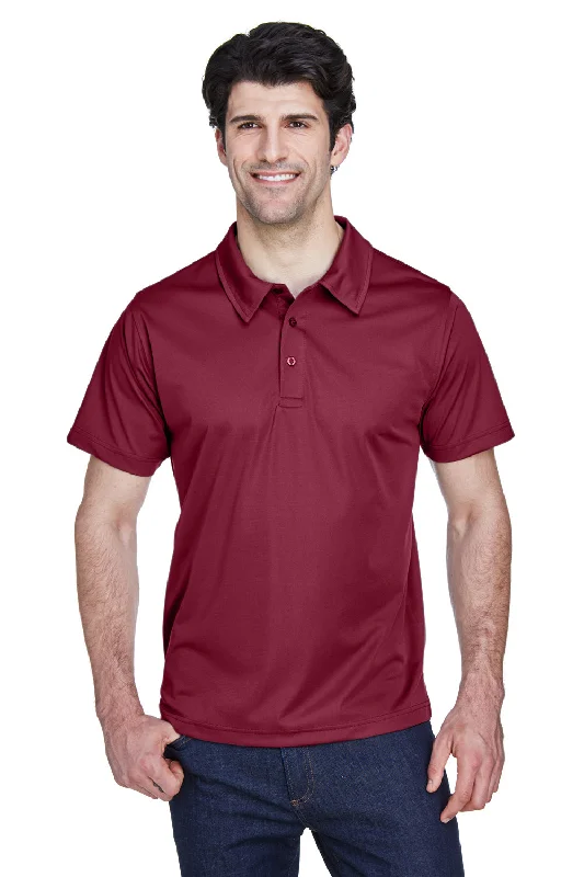 Special Price Team 365 Mens Command Performance Moisture Wicking Short Sleeve Polo Shirt - Maroon