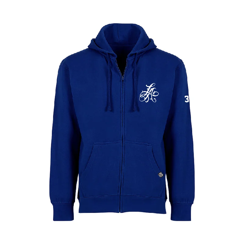 Massive Deals LA Calavera Essential Full Zip Hoodie [PANTONE 294] LA CHAMPS