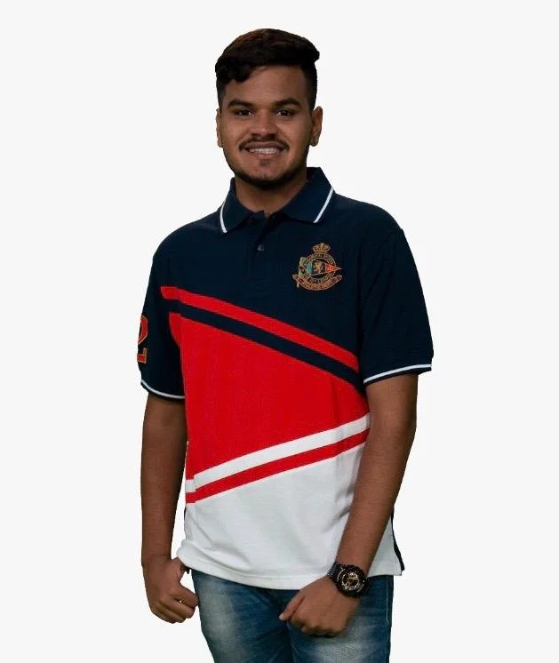 Flash Sale Colour Block Polo