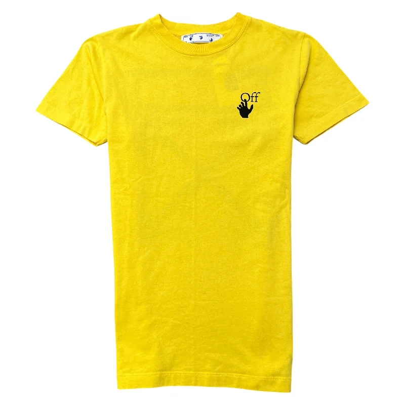 Weekend Deals That Sparkle Men's Arrow Logo T-Shirt Yellow Size S