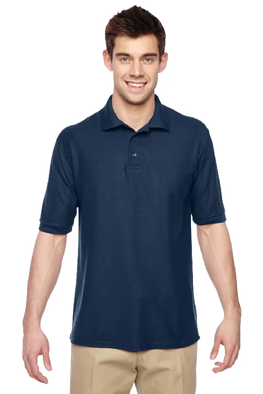Big Savings Jerzees Mens Easy Care Moisture Wicking Short Sleeve Polo Shirt - Navy Blue - Closeout Big Savings Jerzees Mens Easy Care Moisture Wicking Short Sleeve Polo Shirt - Navy Blue - Closeout