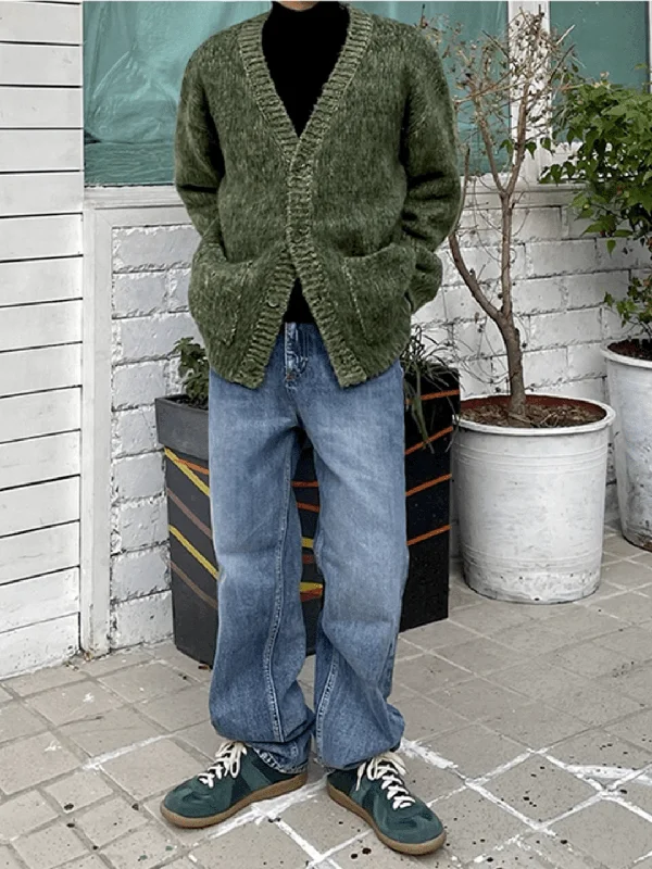 Overstock Sale [MRCYC] Korean version of the loose cardigan na686