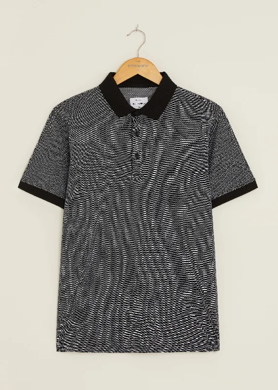 Huge Savings Union Polo Shirt - Black