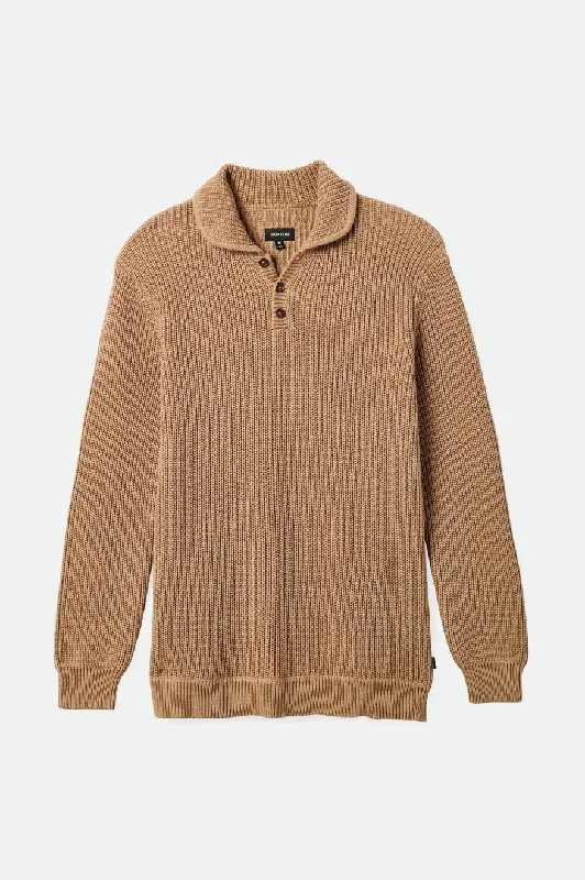 Stock Clearance Not Your Dad's Fisherman Sweater - Oatmeal