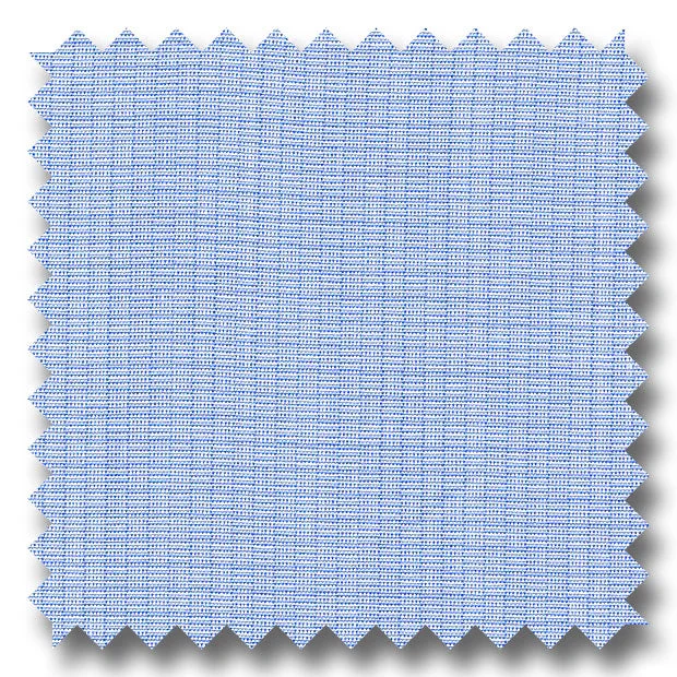 Today Only Blue Check 2Ply Broadcloth - Custom Dress Shirt