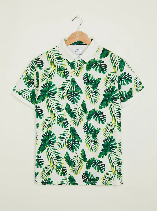 Time-Sensitive Nightingale Polo - All Over Print