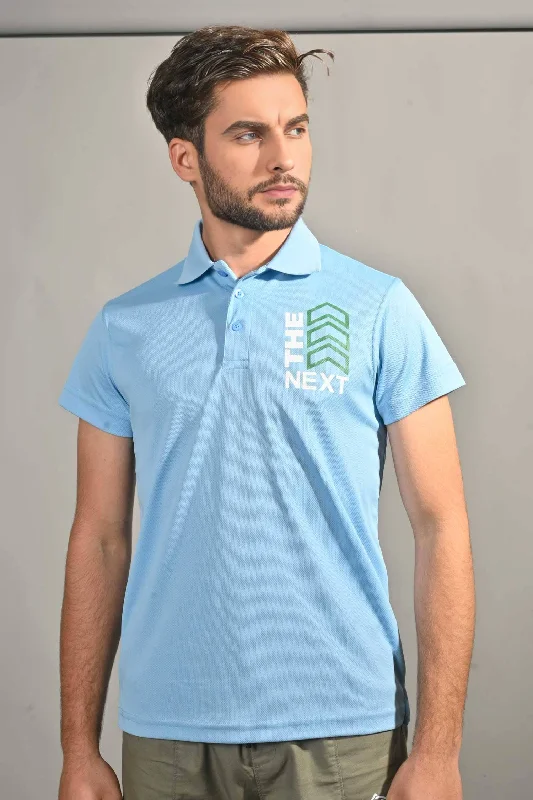 Bonus Offer Polo Republica Men's The Next Printed Activewear Polo Shirt