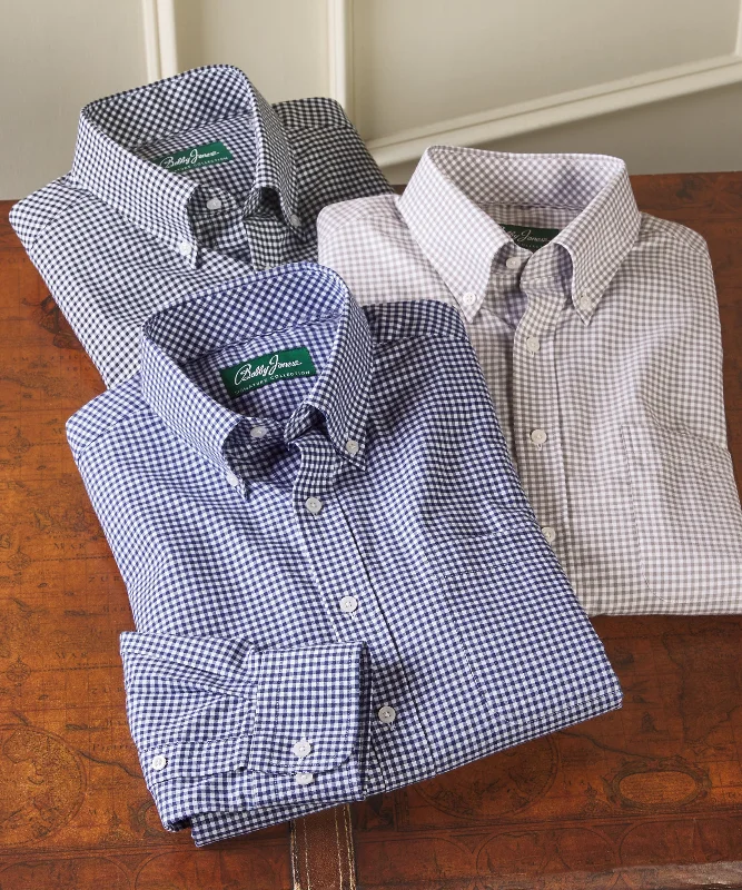 Big Savings Signature Brushed Cotton Gingham Sport Shirt