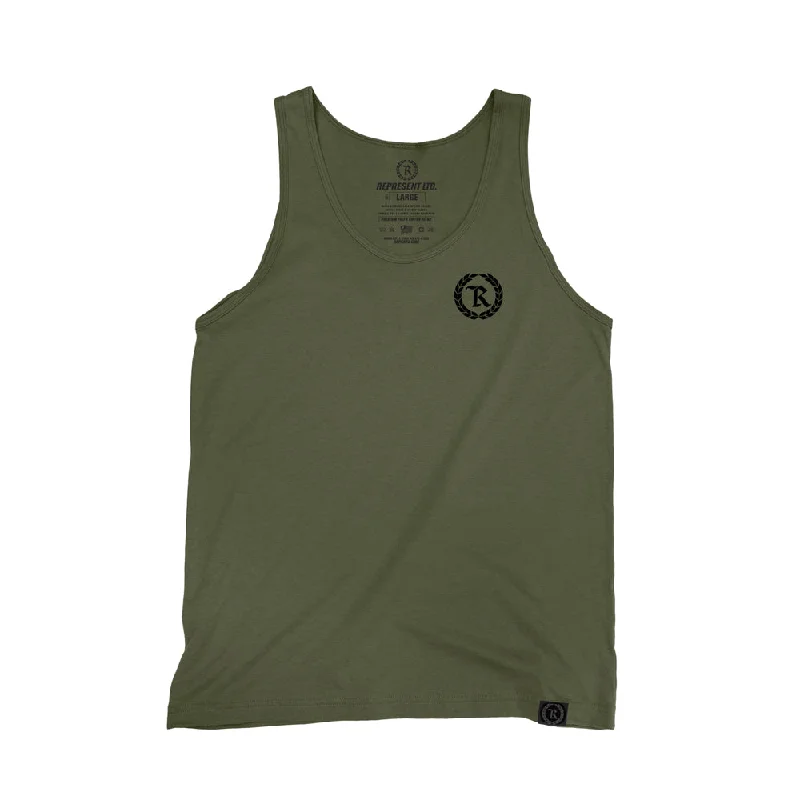 Weekend Savings Bonanza NEW GANG Tank Top [MILITARY GREEN] GANG COLLECTION