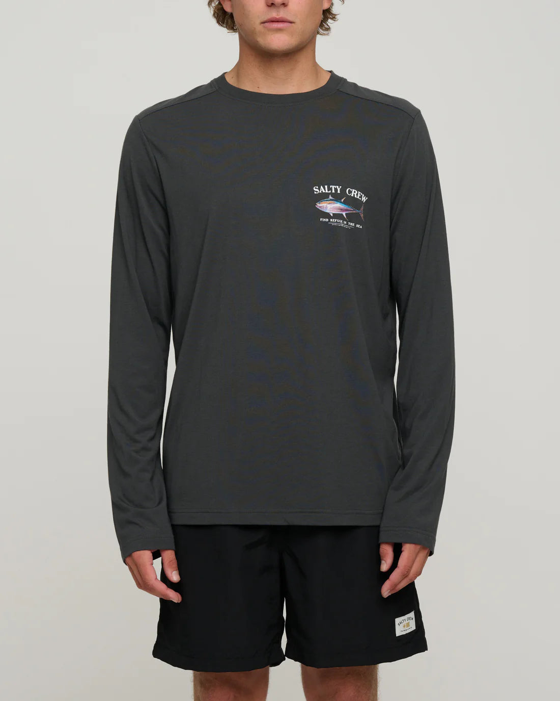Limited Edition Big Blue LS Sunshirt - Coal