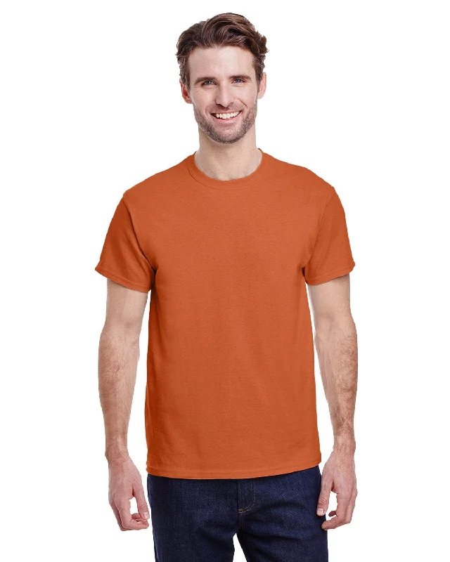 Markdown Sale Gildan Ultra Cotton Heavyweight T-Shirt | T Orange