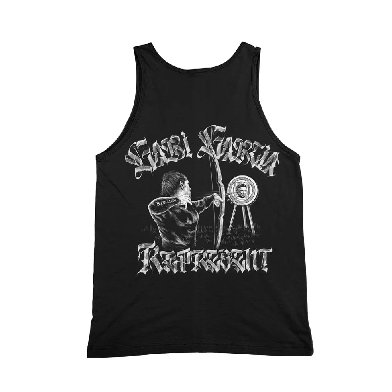 Now Available Gabi Garcia 'Target Practice' Tank Top [BLACK] LIMITED EDITION