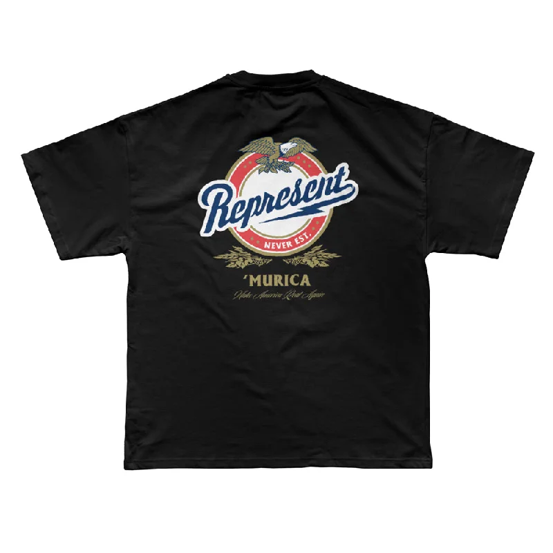 Super Bargain MURICA Premium Ultra Heavy Tee [BLACK] 4TH OF JULY MMXXIV