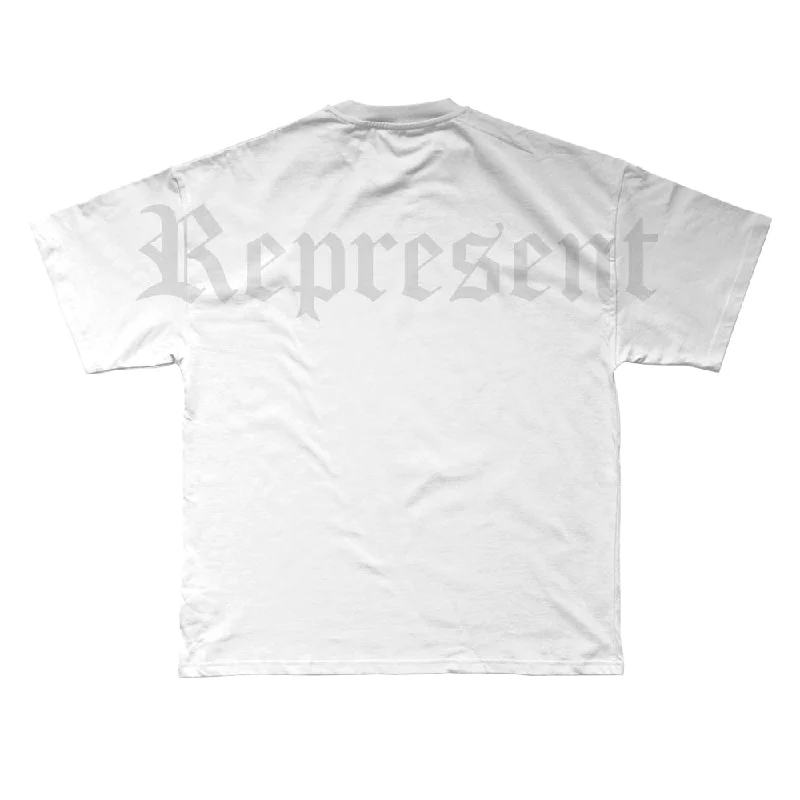 Discount Mania It's XLARGE Premium Heavy Tee [WHITE X GRAY] LIMITED EDITION