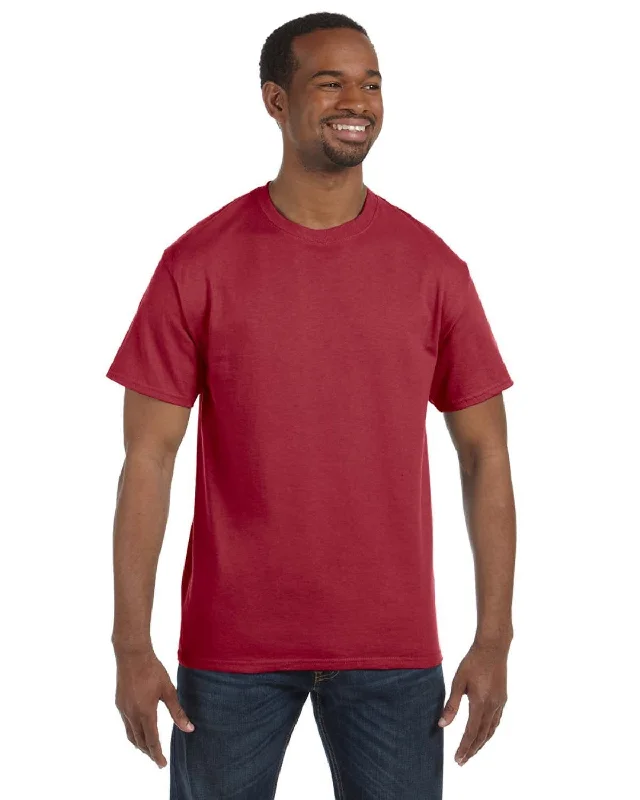 Final Clearance Jerzees Heavyweight 50/50 T-Shirt | Crimson