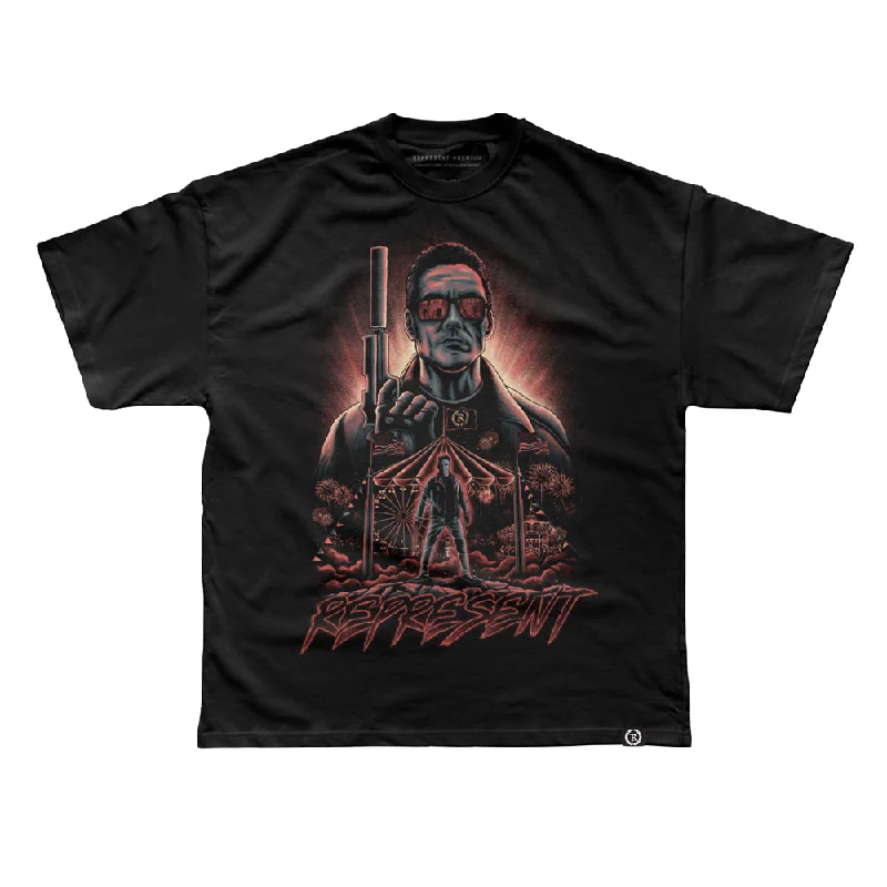 Savings Event Andrey Ivchenko (Stranger Things 3) Ultra Premium Tee [BLACK]  LIMITED EDITION
