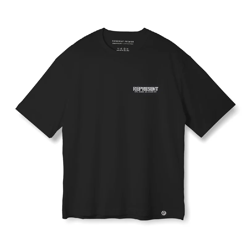 Weekend Savings Extravaganza Proof of Work Division Premium Ultra Heavy Tee [BLACK] MILITARY GRADE COLLECTION