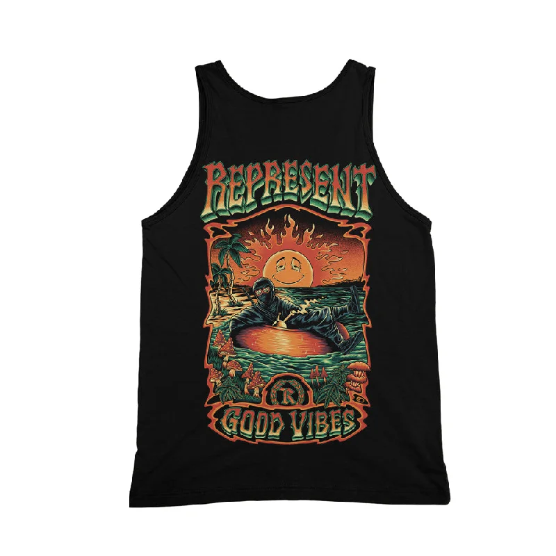 Weekend Discounts to Delight Good Vibes '24 Tank Top [BLACK] GOOD VIBES COLLECTION