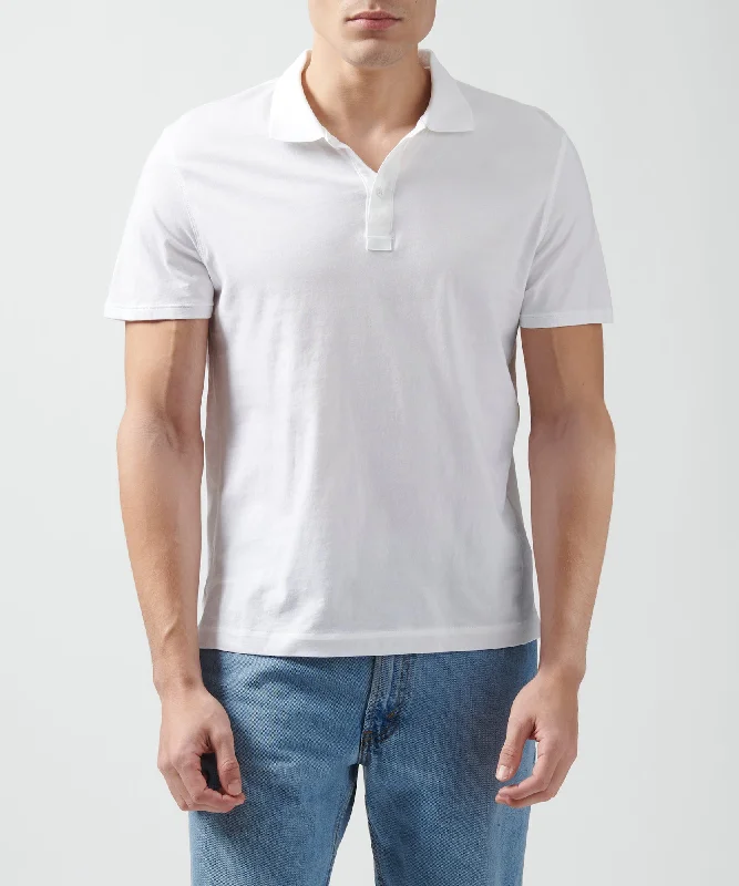 Today’s Deal Classic Jersey Polo - White
