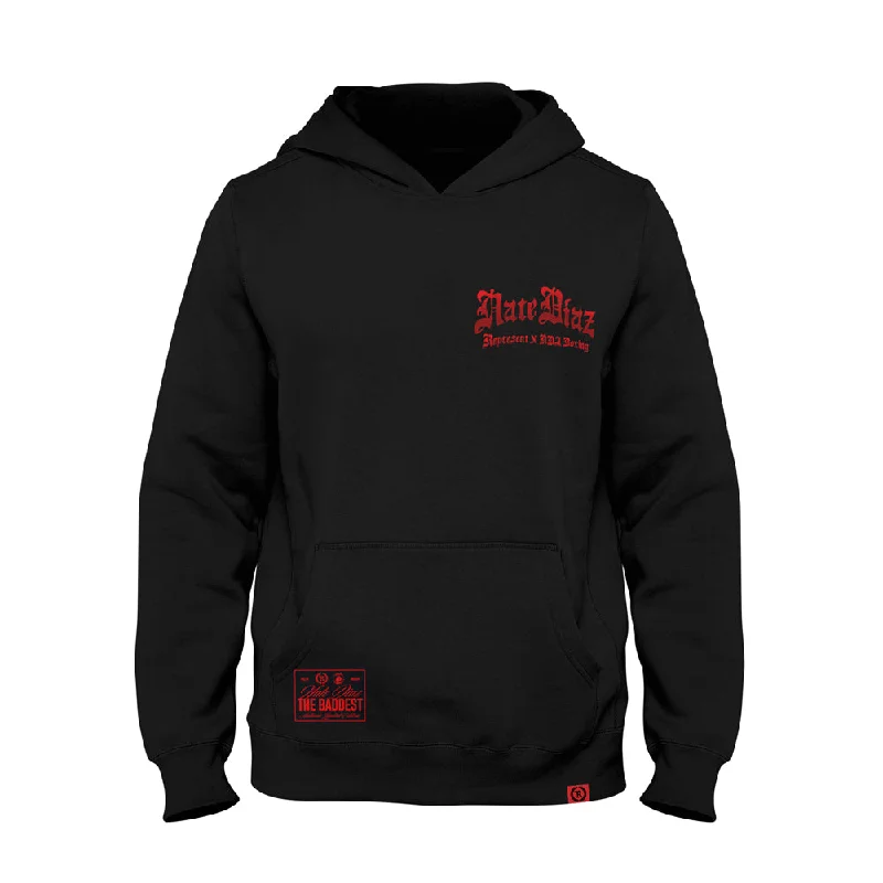 Weekend Offers That Excite NATE DIAZ JULY 6TH MMXXIV Premium Fashion Hoodie [BLACK] THE BADDEST CAPSULE