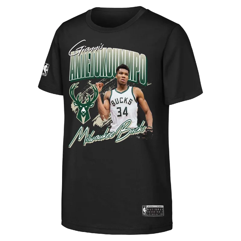 Buy Today Men's NBA Milwaukee Bucks Giannis Antetokounmpo Jones Tee