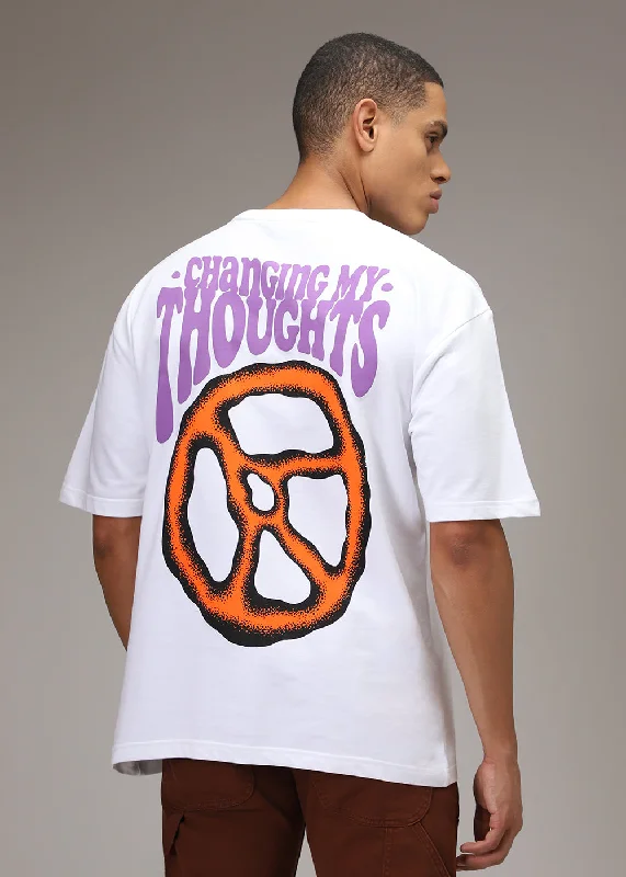 Huge Discounts Blanched White Oversized T-Shirt