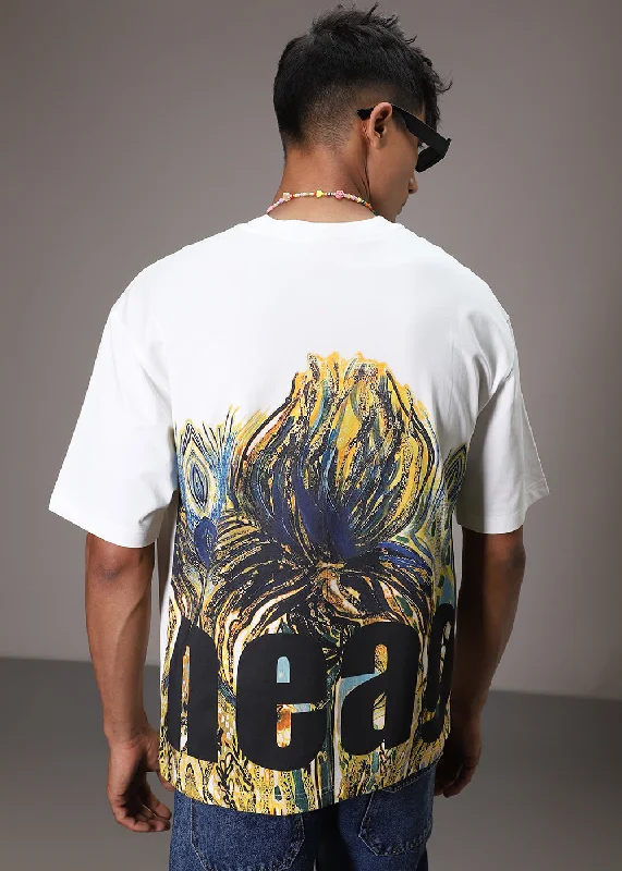 Value Deals Bloomage White Oversized T-shirt