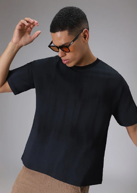 Great Deal Blue Gradient Oversized T-shirt