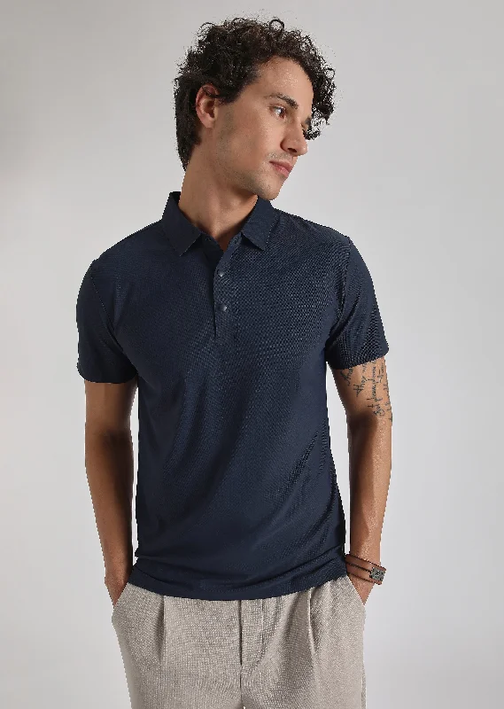 Mega Deal Blue Stitchless Polo T-shirt
