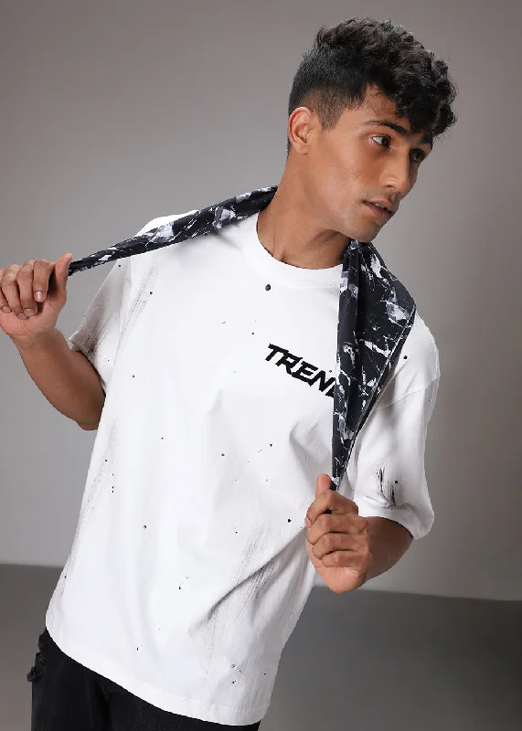 YEAR-End Sale Brushstroke Trend Oversized t-shirt