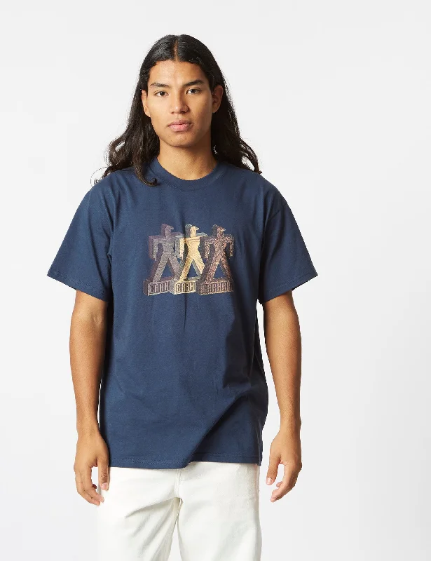 Price Drop Carhartt-WIP Built T-Shirt (Loose) - Blue