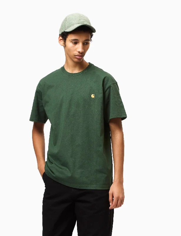 Early Access Carhartt WIP Chase T-Shirt (Loose) - Sycamore Tree Green