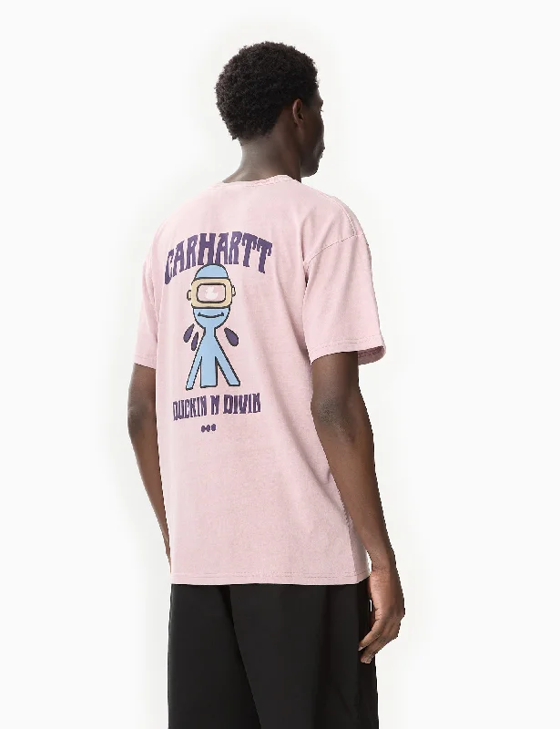 Daily Deals Carhartt-WIP Duckin' T-Shirt (Loose) - Glassy Pink