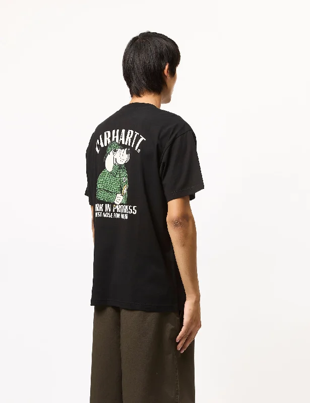 Flash Sale Carhartt WIP Inspector T-Shirt (Loose) - Black