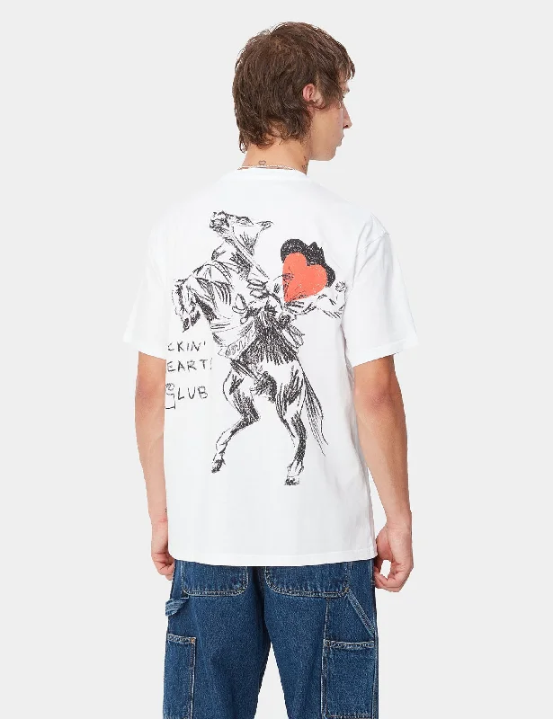 Stock Up Carhartt WIP Pepe B.H.C T-Shirt (Loose) - White