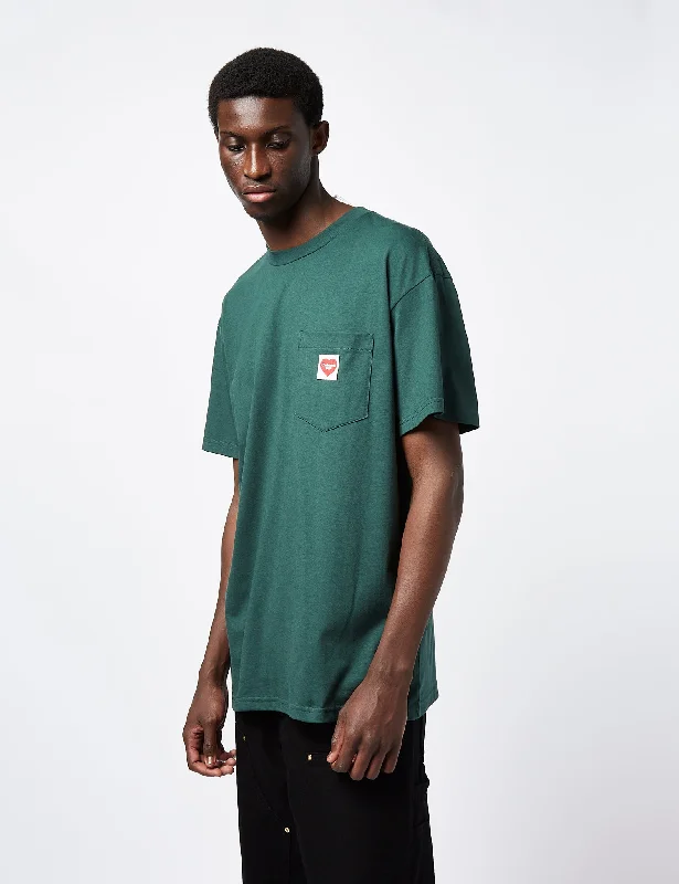 Sneak Peek Sale Carhartt-WIP Pocket Heart T-Shirt (Loose) - Discovery Green