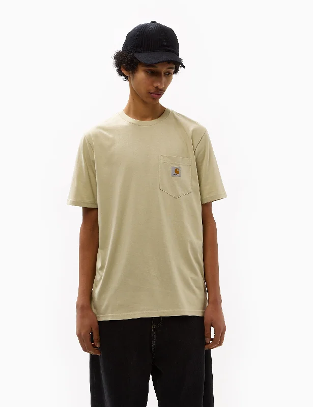 Unmissable Offer Carhartt-WIP Pocket T-Shirt (Regular) - Beryl