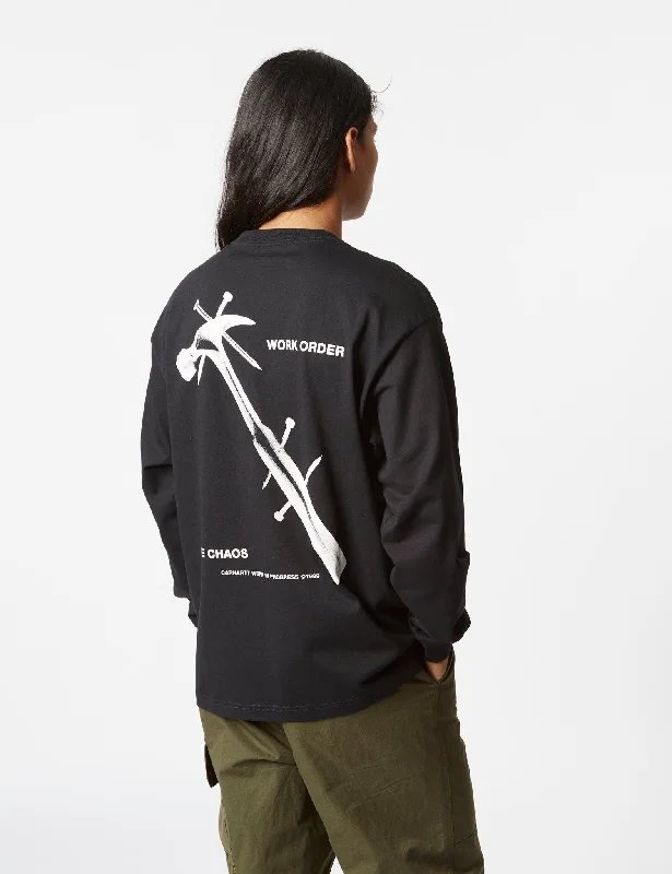 Special Price Carhartt-WIP Reverse Hammer T-Shirt (Organic) - Black