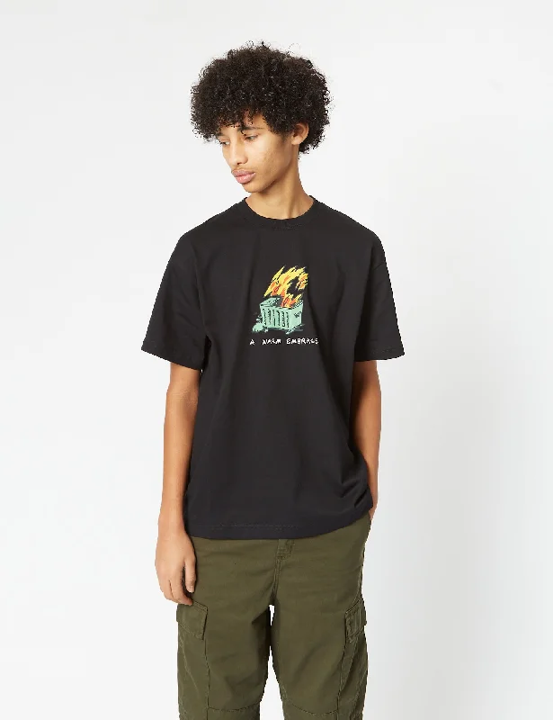 Weekend Discounts to Grab Carhartt-WIP Warm Embrace T-Shirt (Organic) - Black