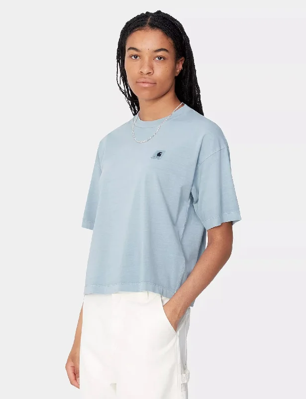 Grand Opening Sale Carhartt WIP Women's Nelson T-Shirt (Loose) - Dusty Ice Blue