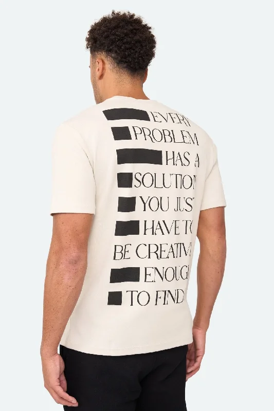 The Best Prices Creative Tee Beige
