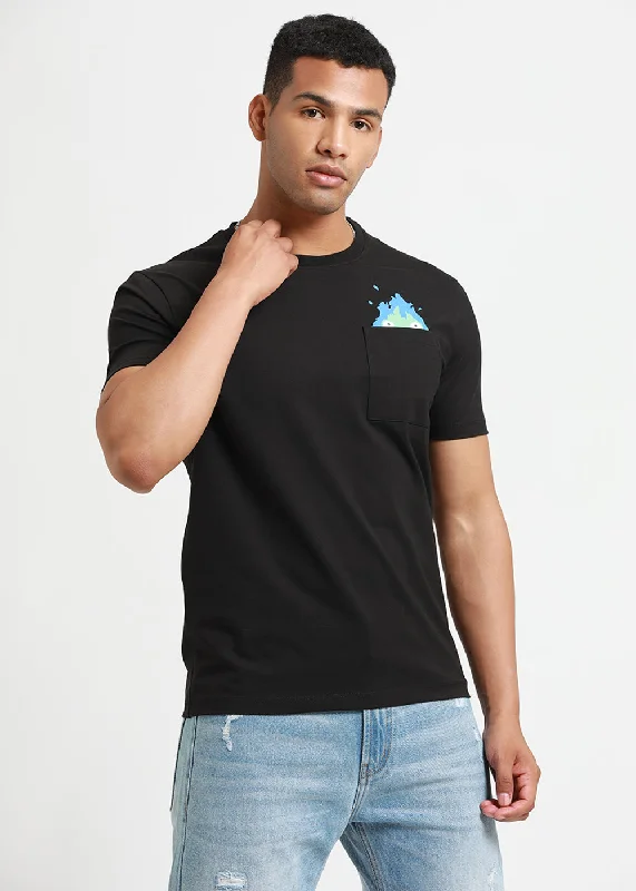 Price Rollback Deep Black T-Shirt